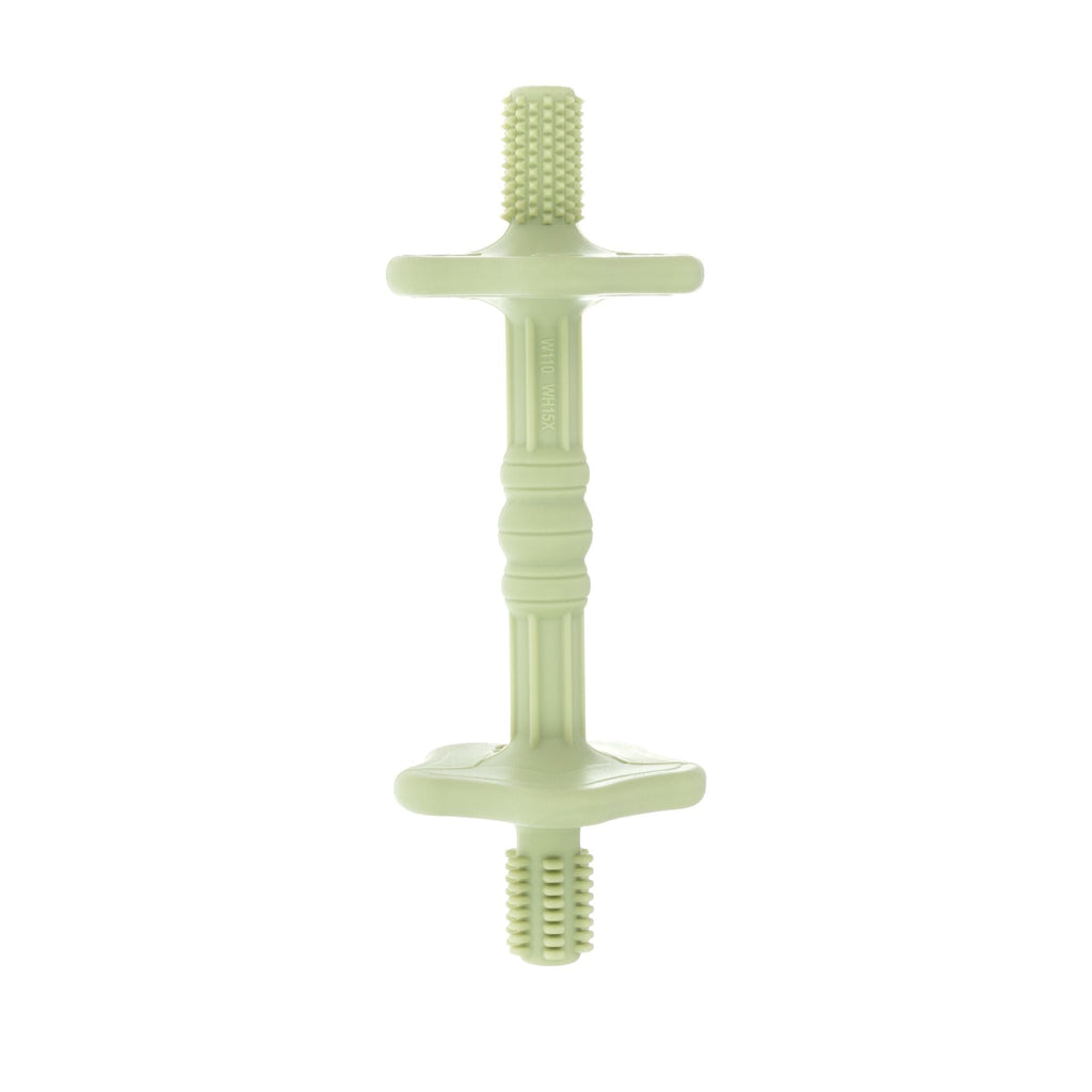 Hollow Sensory Tube Teethers | Green/Yellow (MA5C)