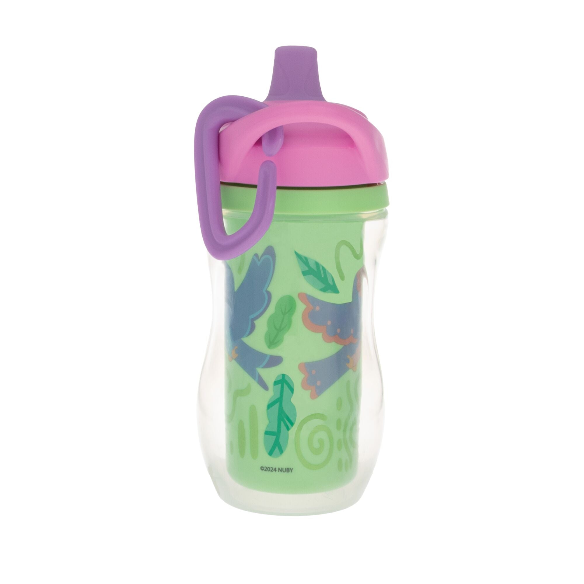 Active Sipper Insulated Cup | Green & Pink (LXOH)