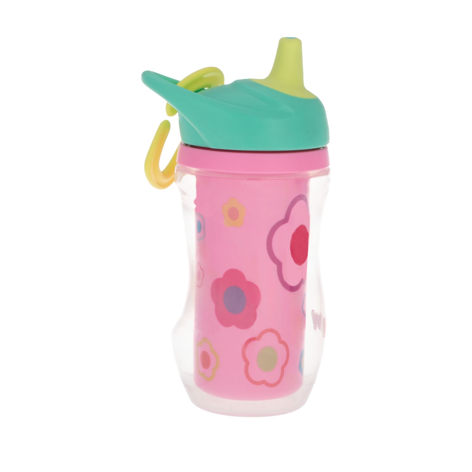 Active Sipper Insulated Cup | Green & Pink (LXOH)