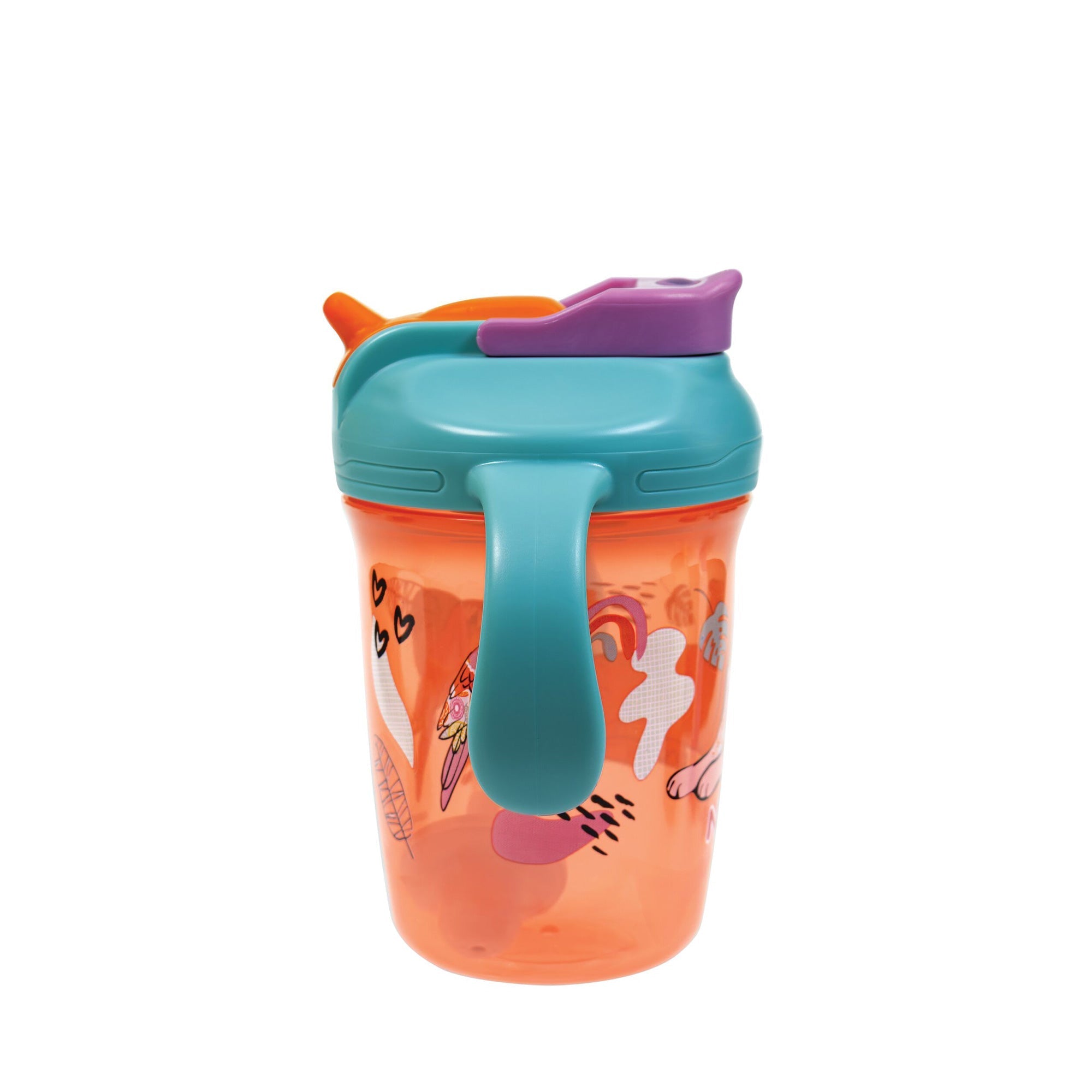 2-in-1 Toddler Cup (2 Pack) | Tiger & Rainbows (39BS)
