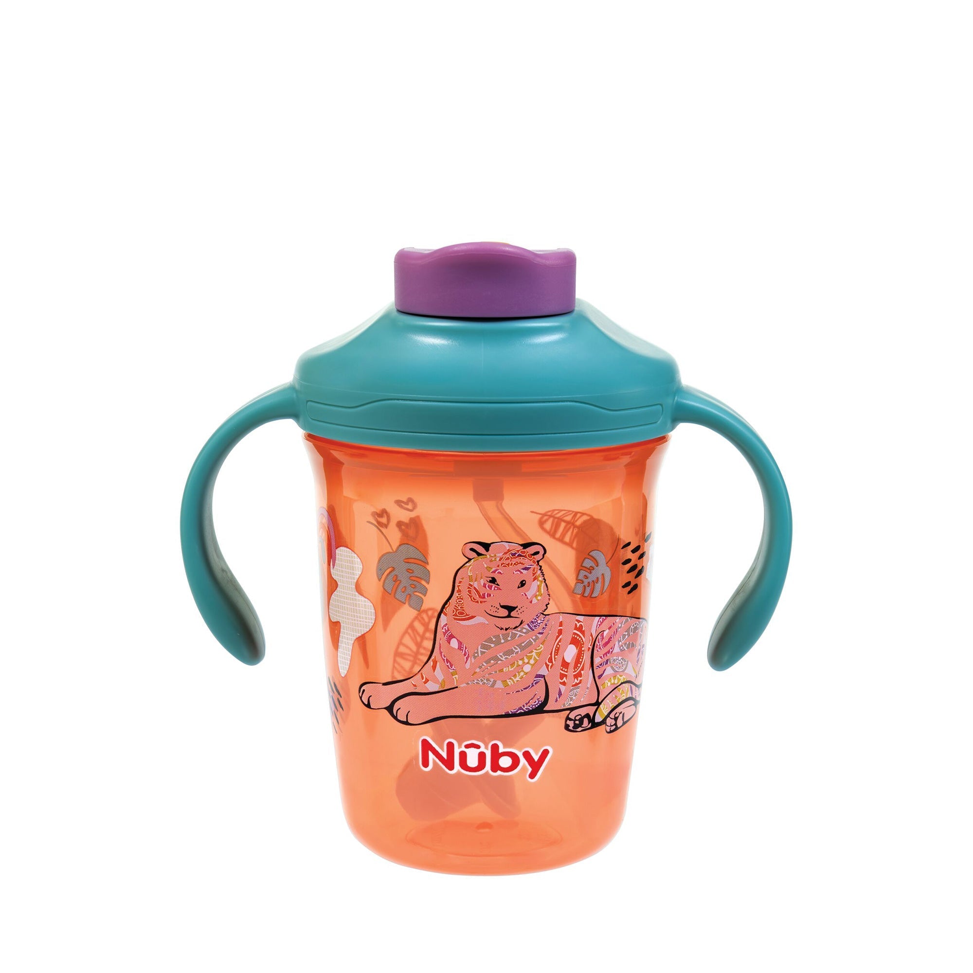 2-in-1 Toddler Cup (2 Pack) | Tiger & Rainbows (39BS)
