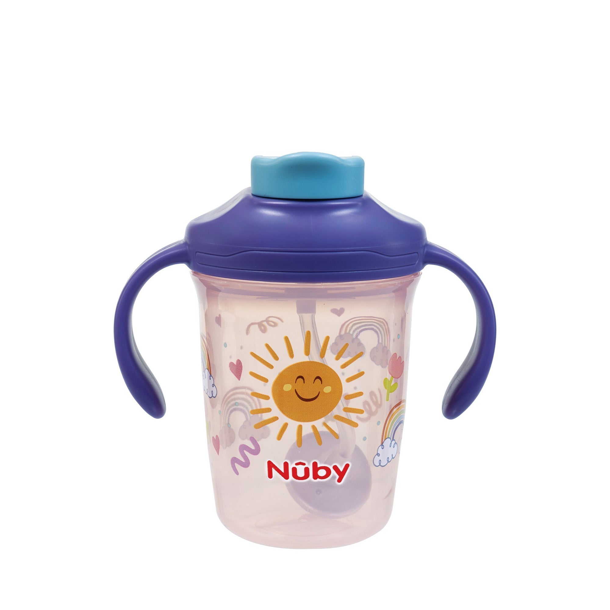 2-in-1 Toddler Cup (2 Pack) | Tiger & Rainbows (39BS)