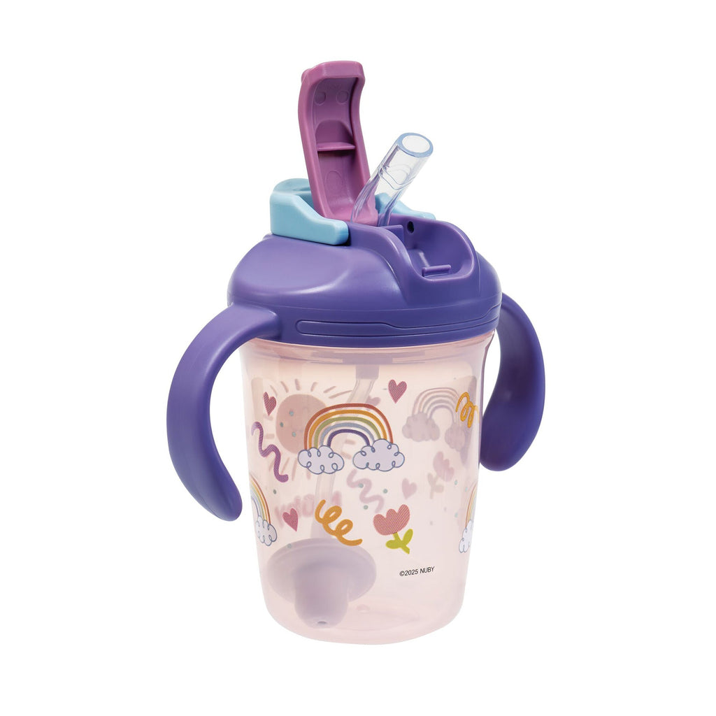 2-in-1 Toddler Cup (2 Pack) | Tiger & Rainbows (39BS)
