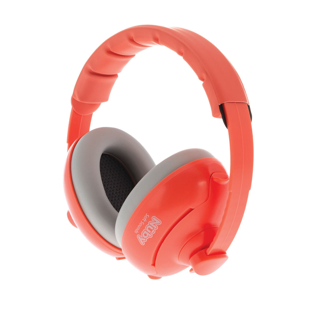 Soft Sounds 2-in-1 Noise Cancelling Earmuffs | Orange (ZB6I)