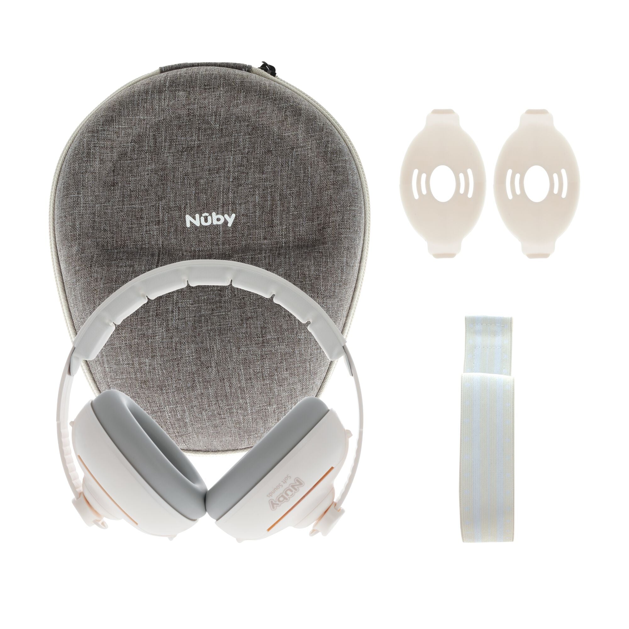 Soft Sounds 2-in-1 Noise Cancelling Earmuffs | White (ISCT)