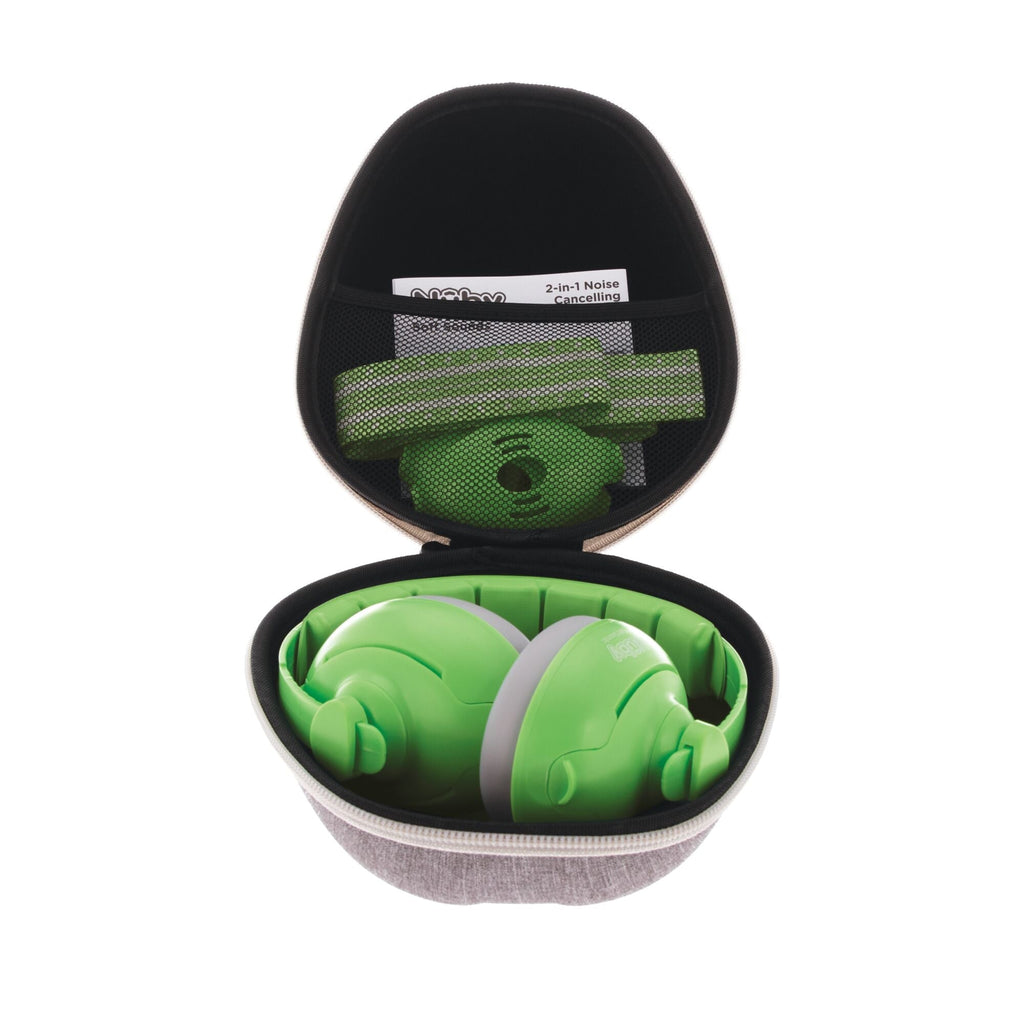 Soft Sounds 2-in-1 Noise Cancelling Earmuffs | Green (COKU)