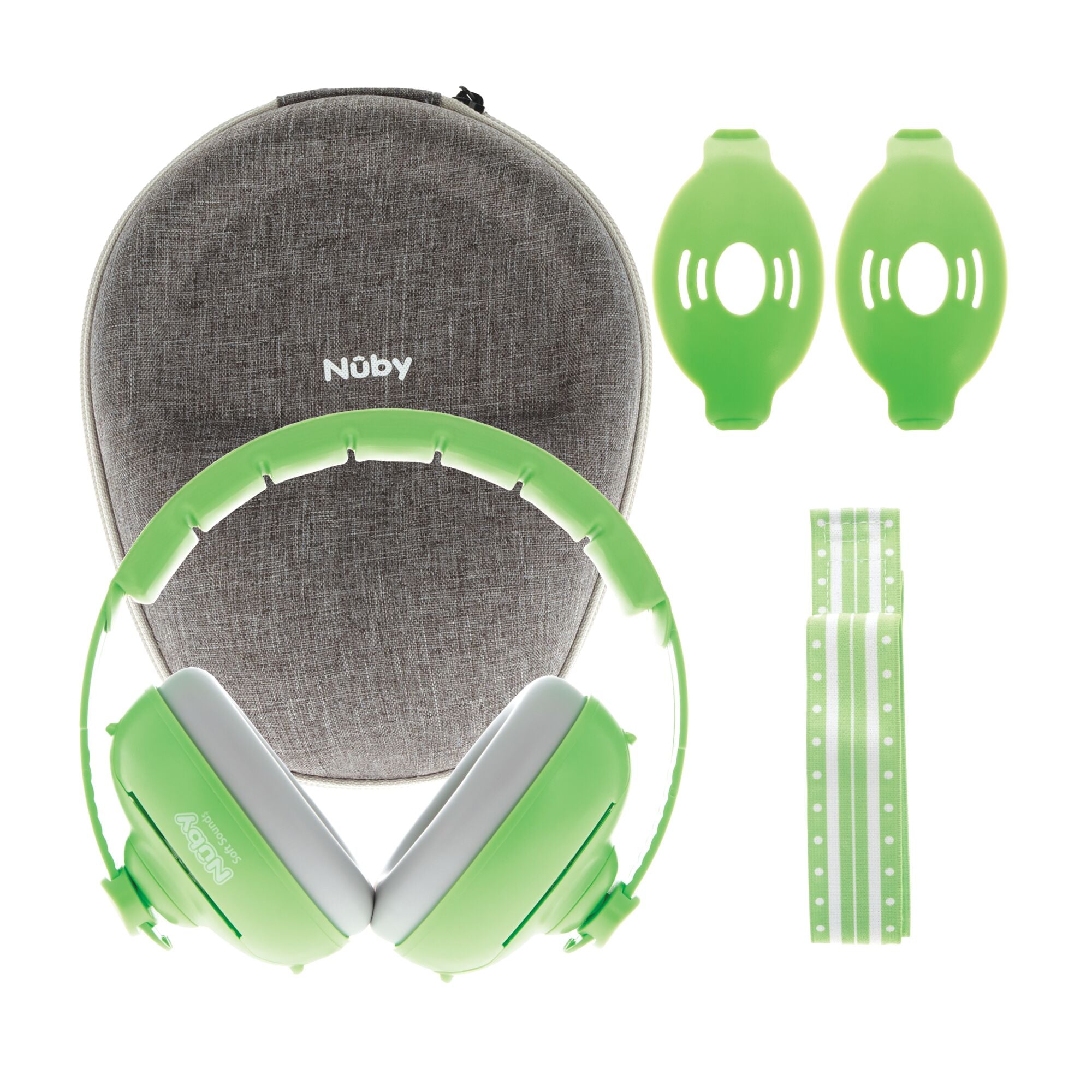 Soft Sounds 2-in-1 Noise Cancelling Earmuffs | Green (COKU)