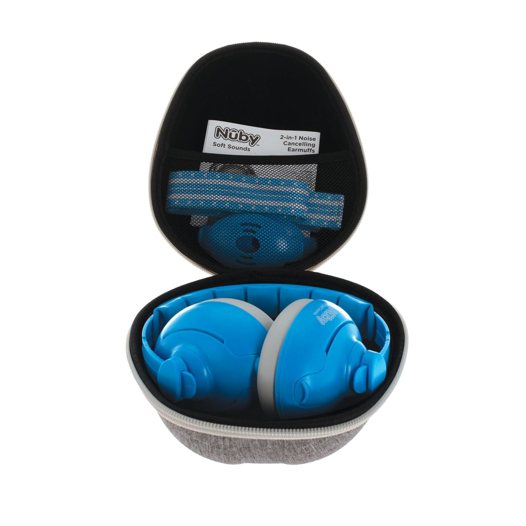 Soft Sounds 2-in-1 Noise Cancelling Earmuffs | Blue (NGQT)