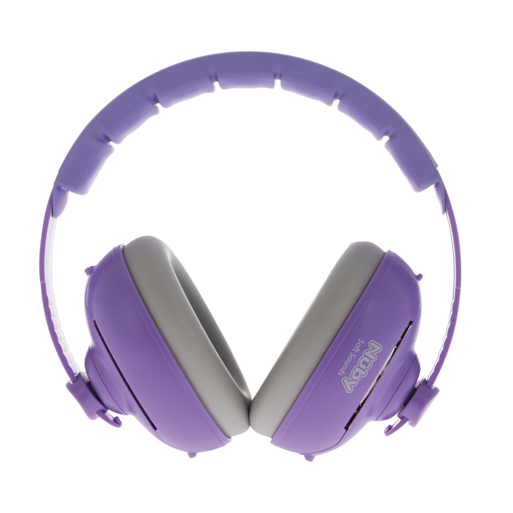 Soft Sounds 2-in-1 Noise Cancelling Earmuffs | Purple (ELIO)