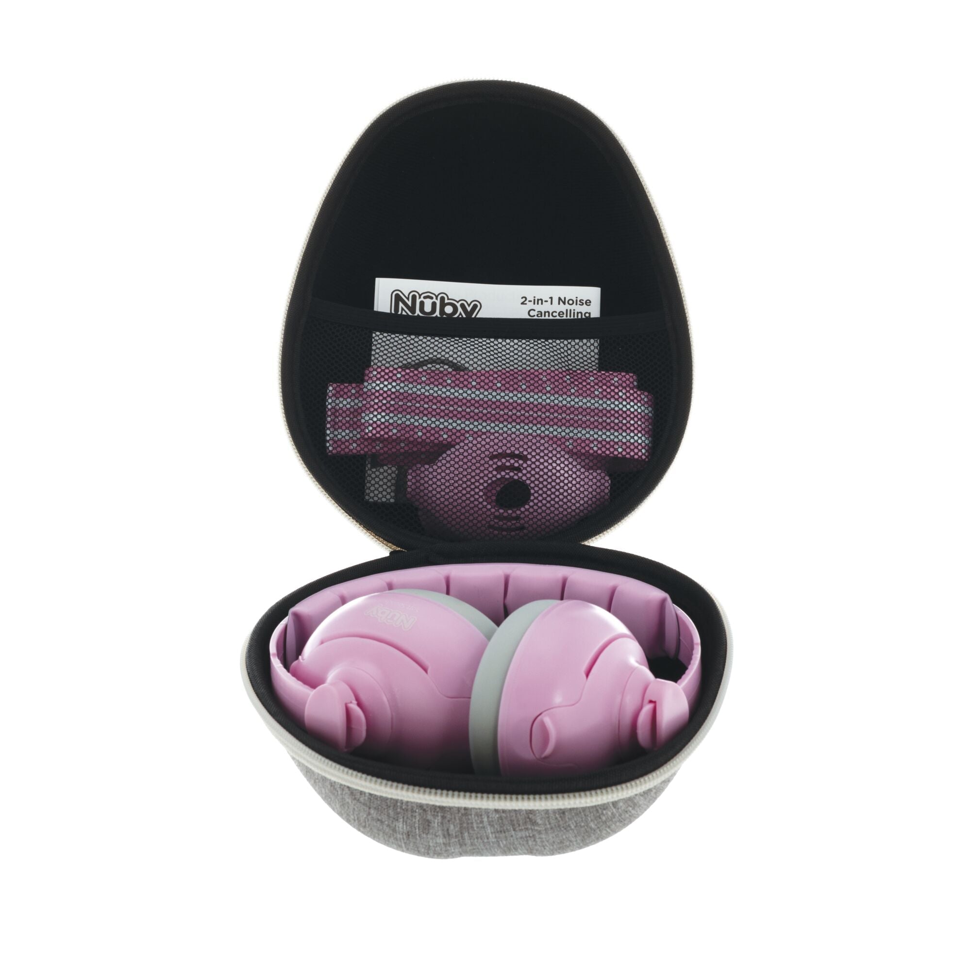 Soft Sounds 2-in-1 Noise Cancelling Earmuffs | Pink (BO42)