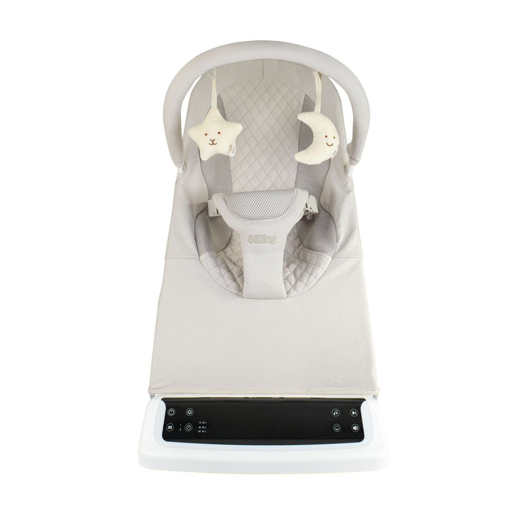 Deluxe Baby Bouncer Seat | Beige (ZC8F)