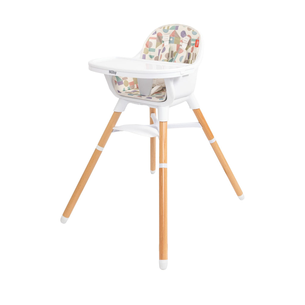 4-in-1 Multi-Use High Chair | White Geometrics (90AG)
