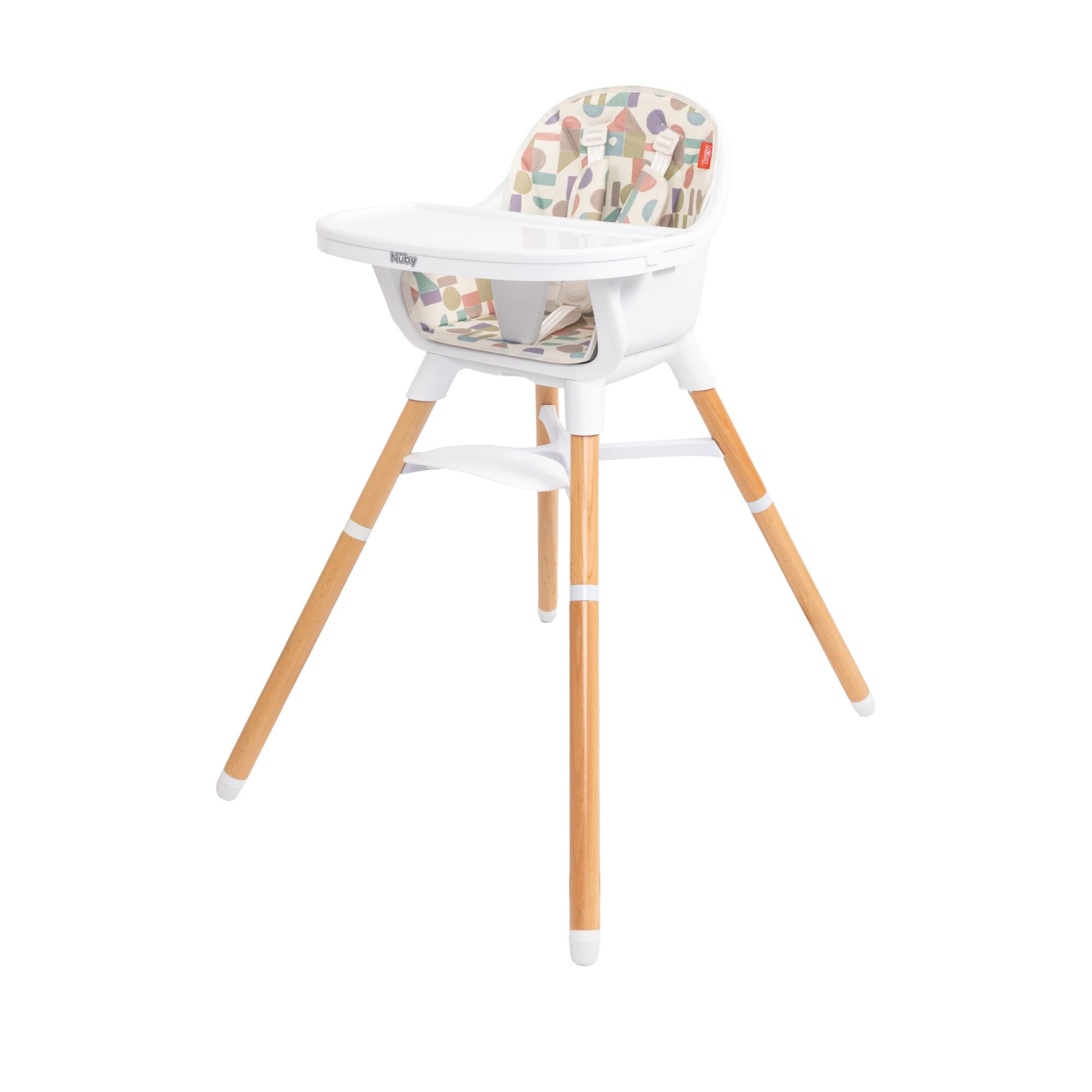 4-in-1 Multi-Use High Chair | White Geometrics (90AG)