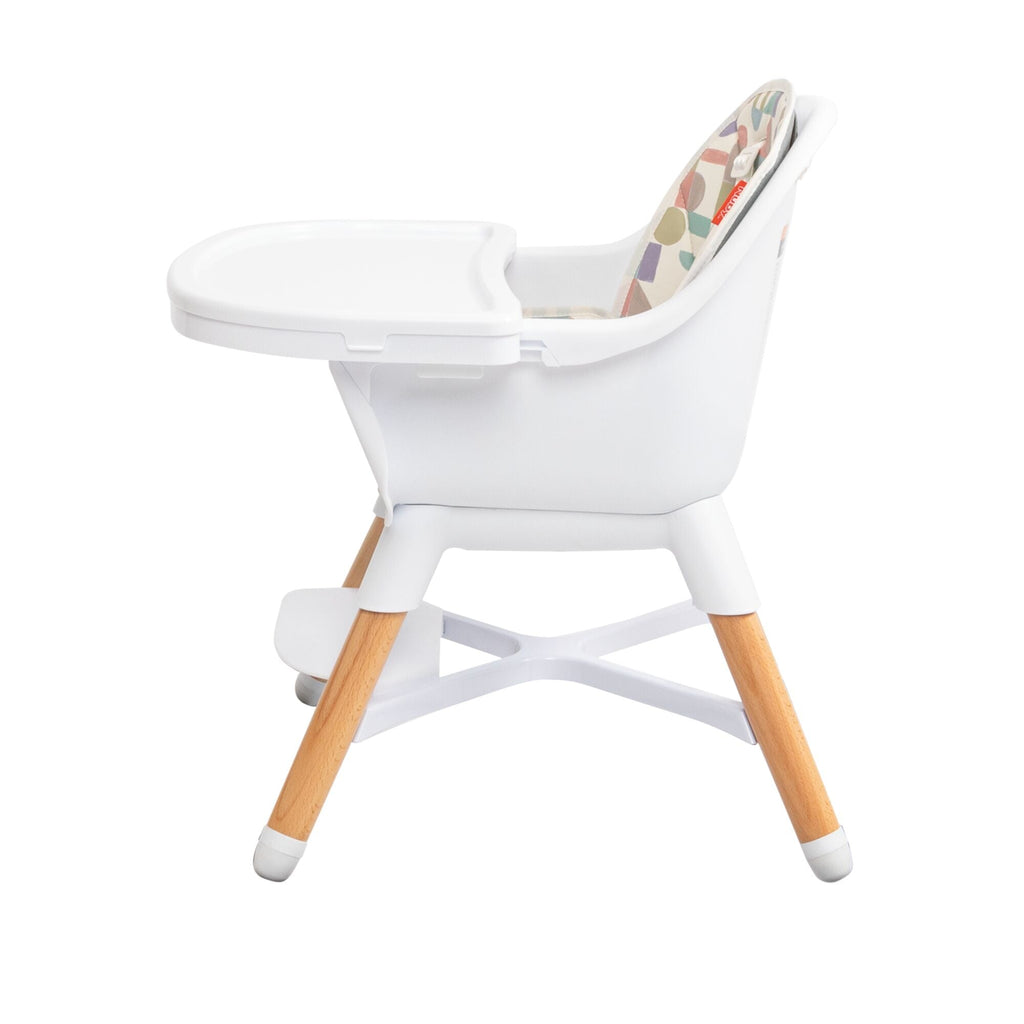 4-in-1 Multi-Use High Chair | White Geometrics (90AG)