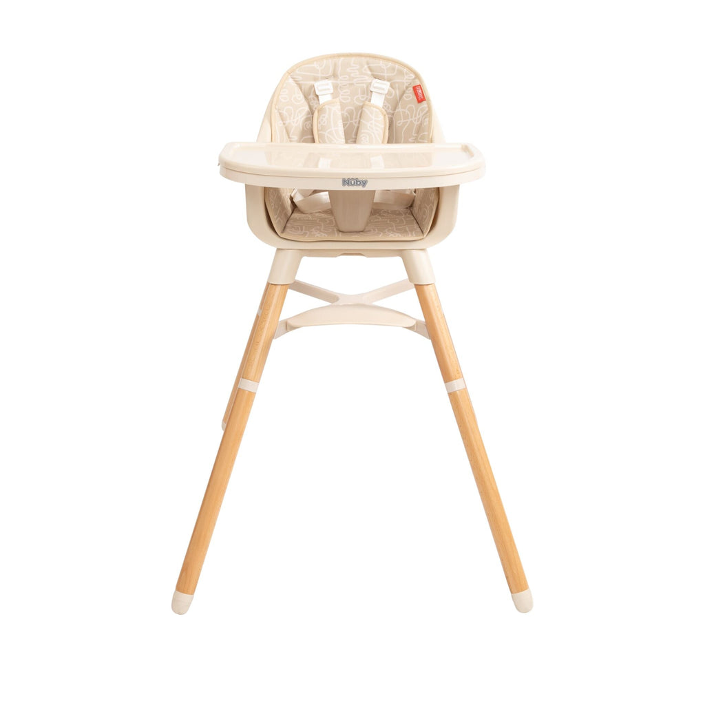 4-in-1 Multi-Use High Chair | Beige Lines (8M7K)