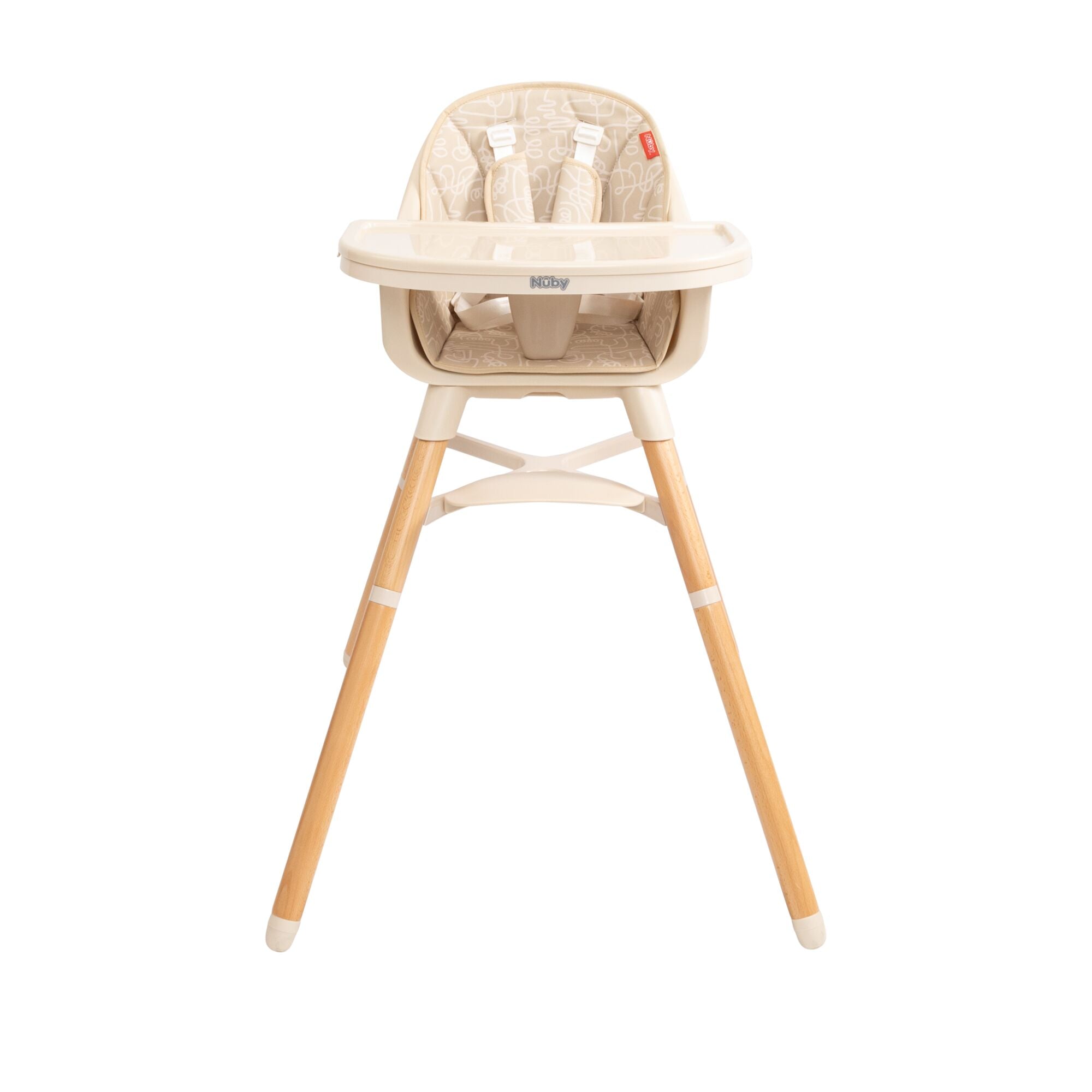 4-in-1 Multi-Use High Chair | Beige Lines (8M7K)