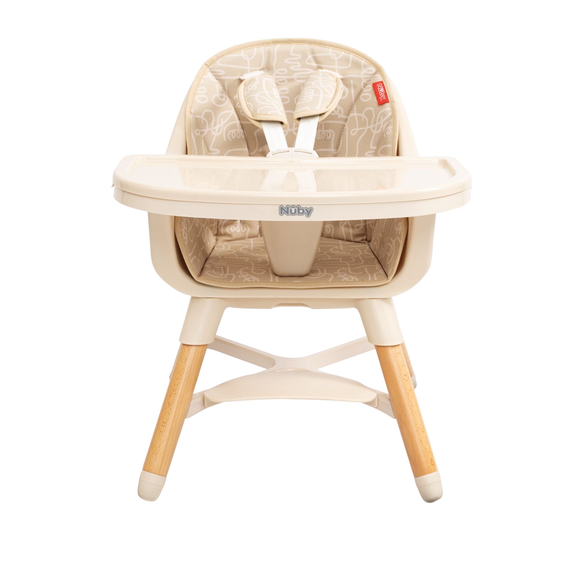 4-in-1 Multi-Use High Chair | Beige Lines (8M7K)