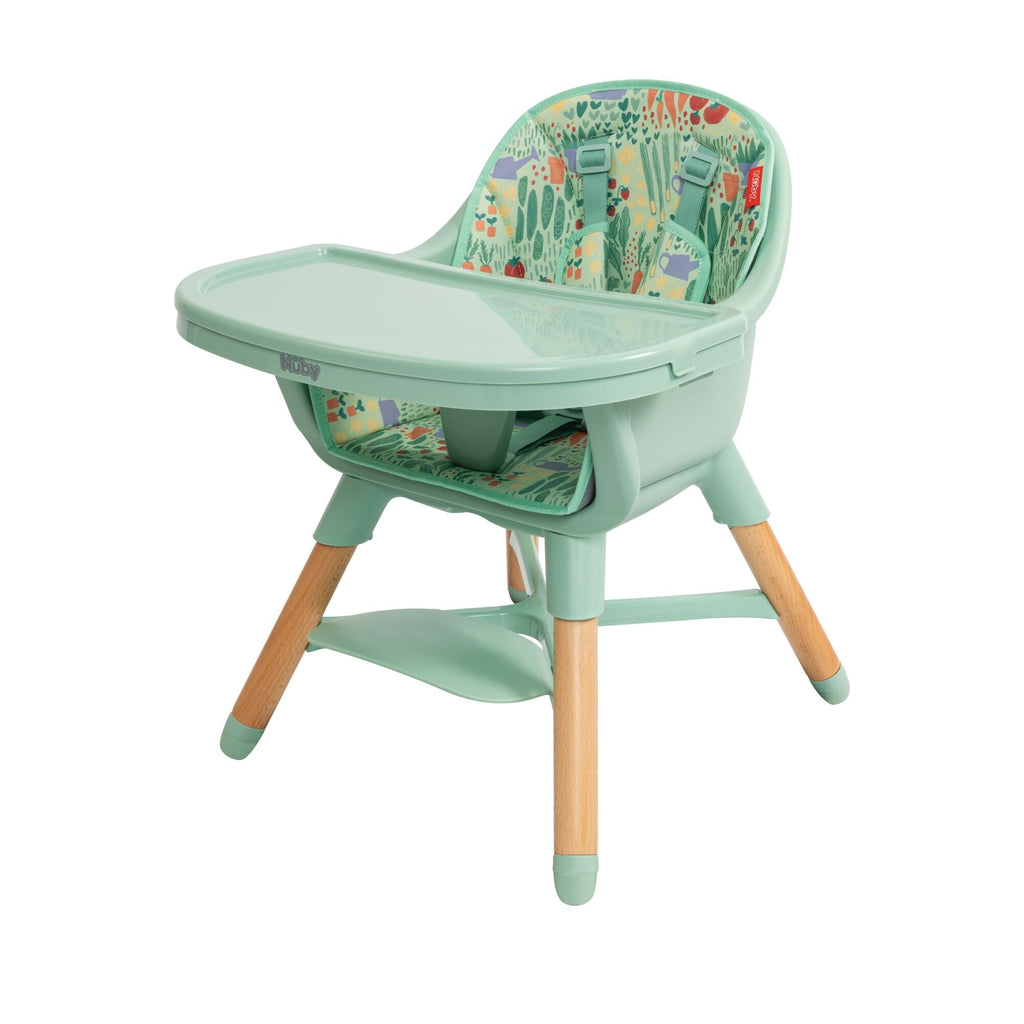 4-in-1 Multi-Use High Chair | Green Garden (HN0B)