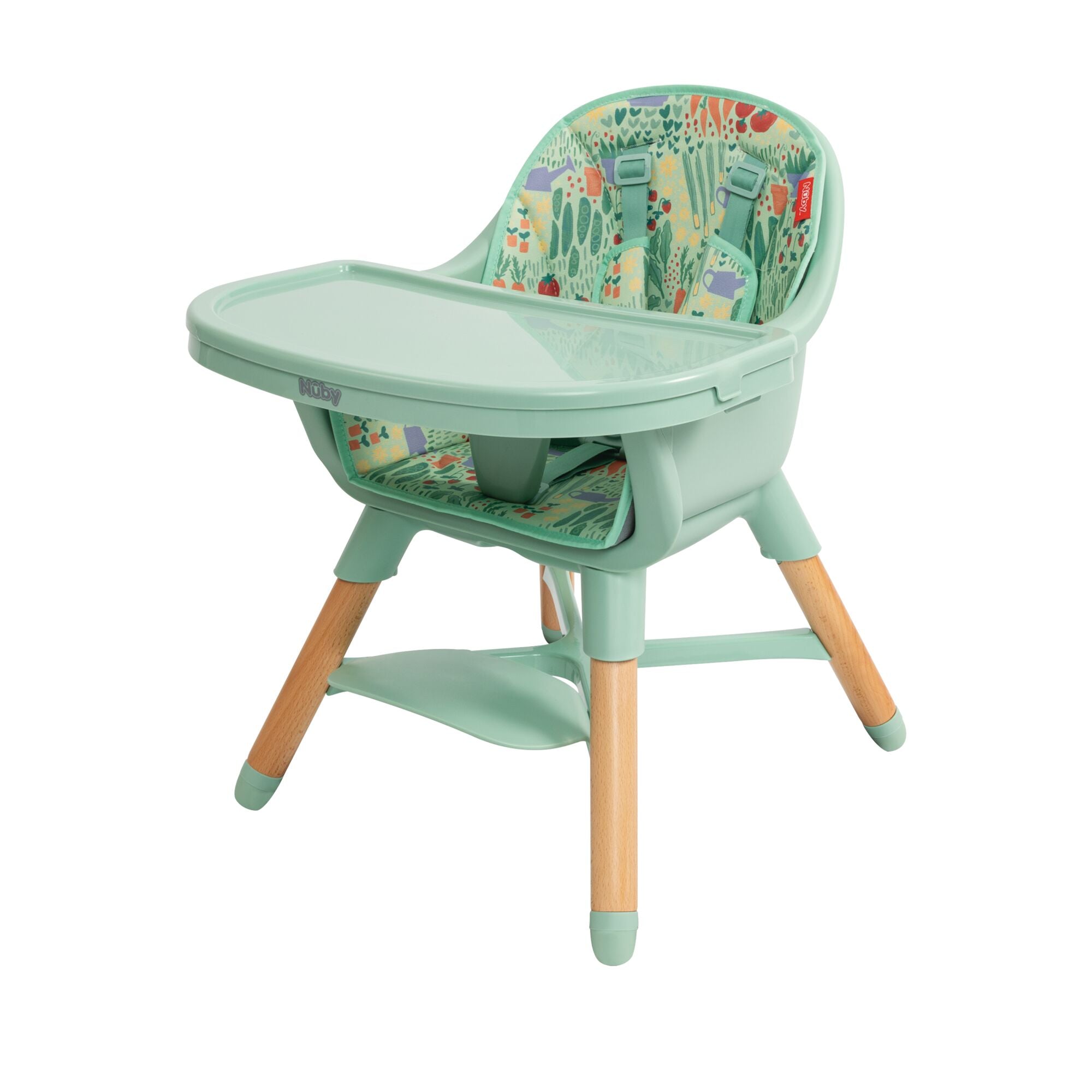 4-in-1 Multi-Use High Chair | Green Garden (HN0B)