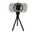 Oscillating Stroller Fan | Black (KN1F)