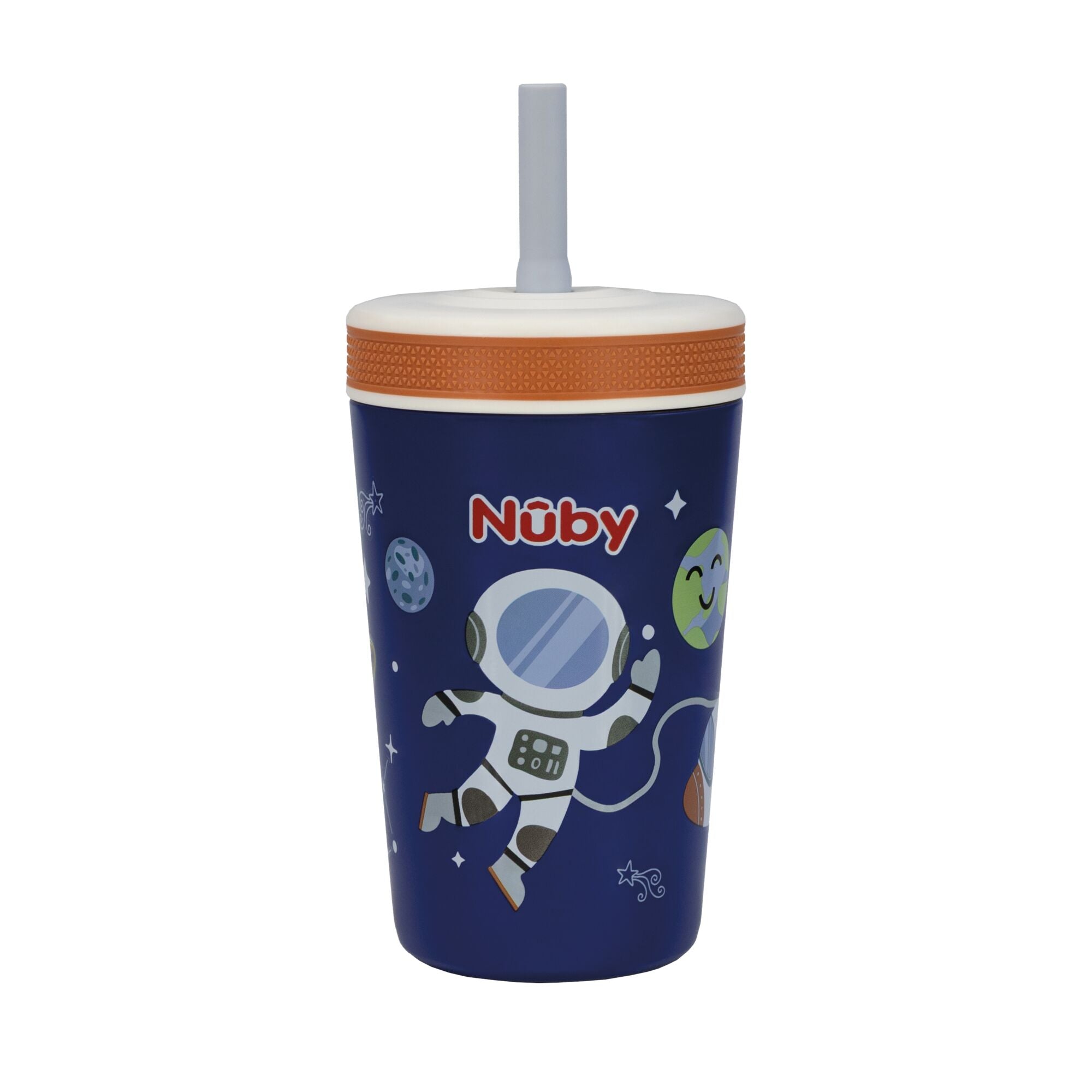 Thirsty Kids Flexstraw Stainless Steel Cup | Astronaut (74O2)