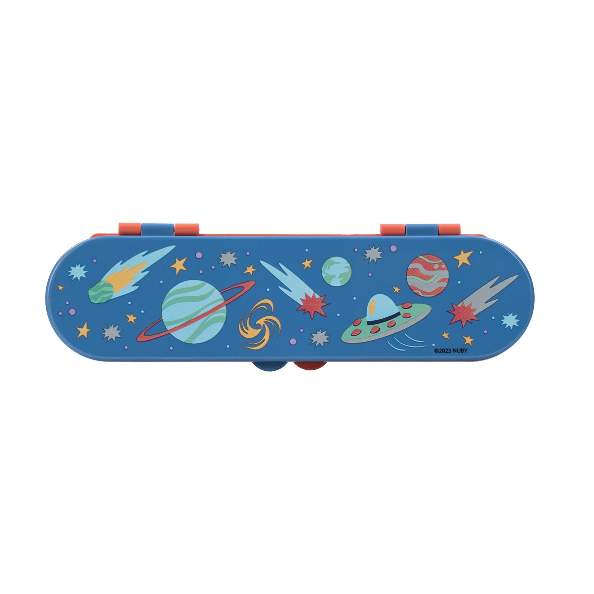 Stainless Steel Toddler Utensil Set | Outer Space (08WE)