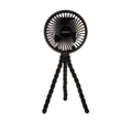 Large LED Stroller Fan | Black (DBY8)