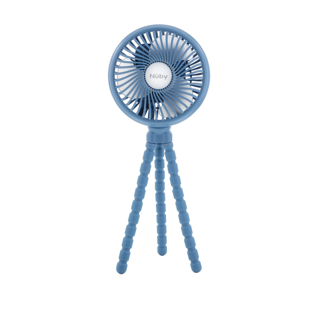 Large LED Stroller Fan | Blue (G89B)