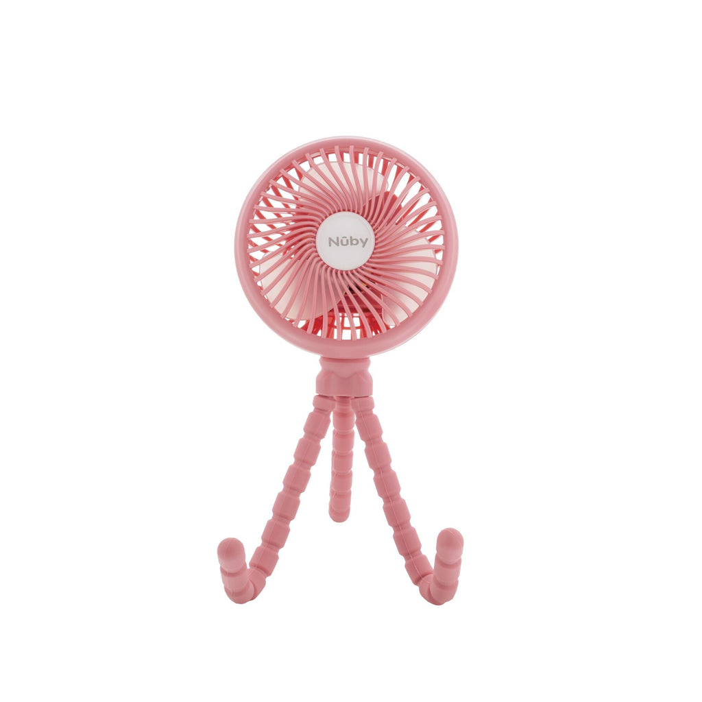Large LED Stroller Fan | Pink (R466)