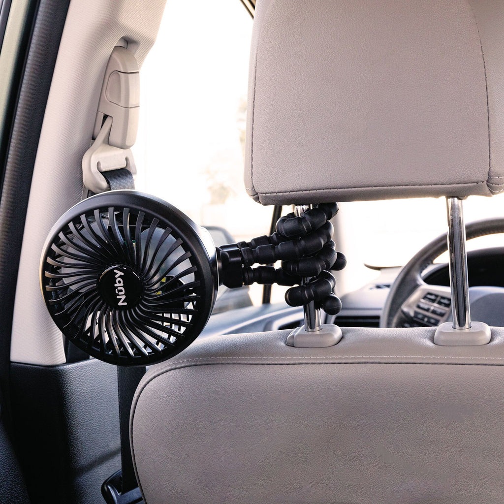 Large LED Stroller Fan | Black (DBY8)