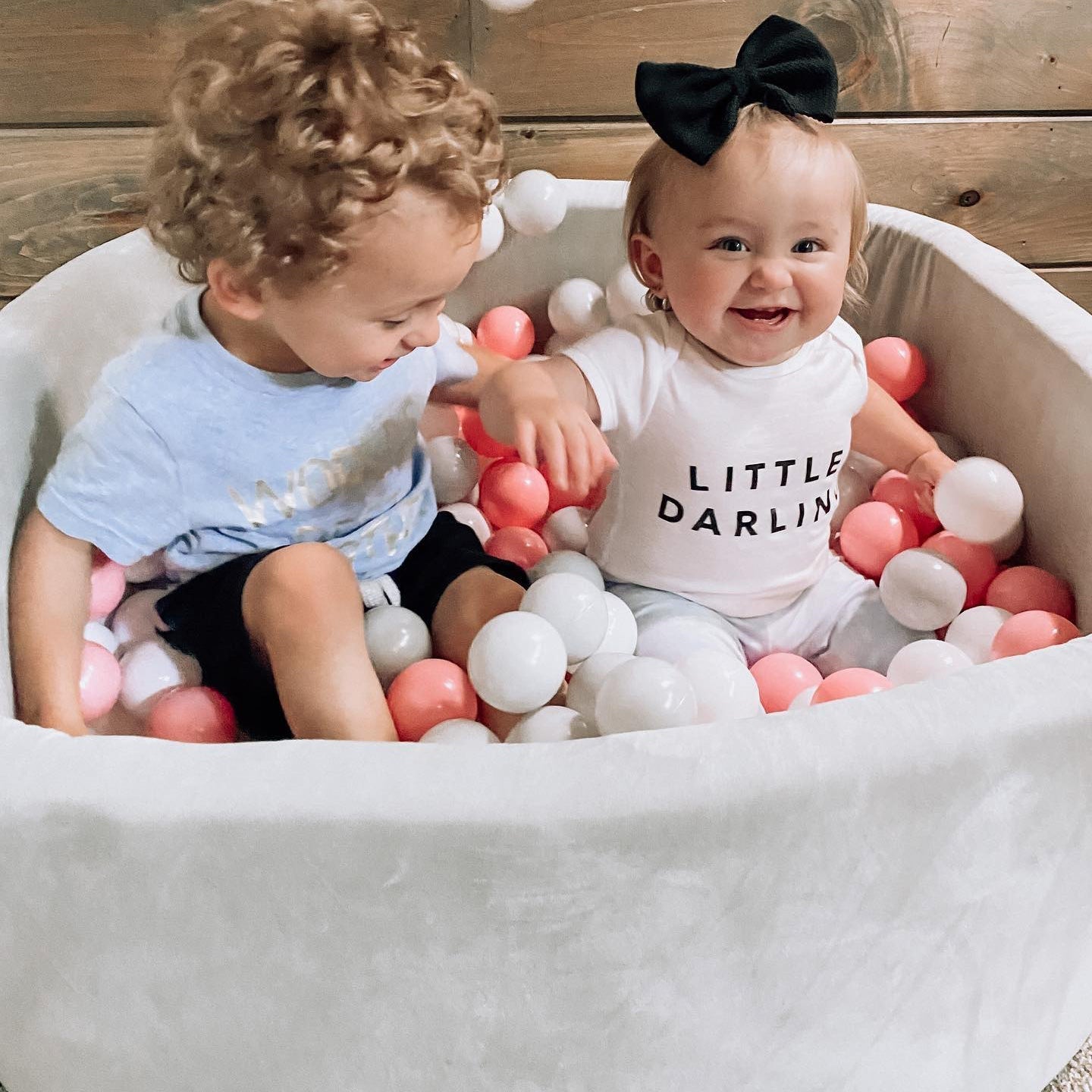 Kids' Ball Pit for Home with 200 Balls | Pink (RS4P)