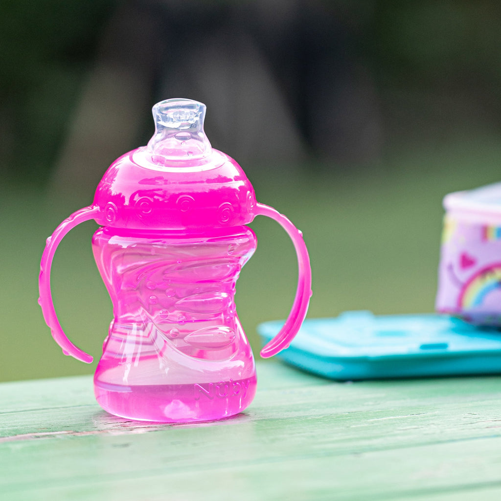 No-Spill Soft Spout Grip N' Sip Trainer Cup (3U88)