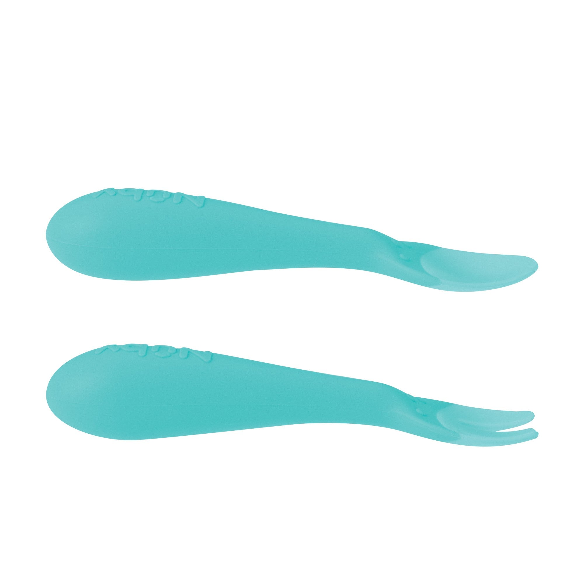 Silicone Easy Grip Fork and Spoon Set (8IVP)