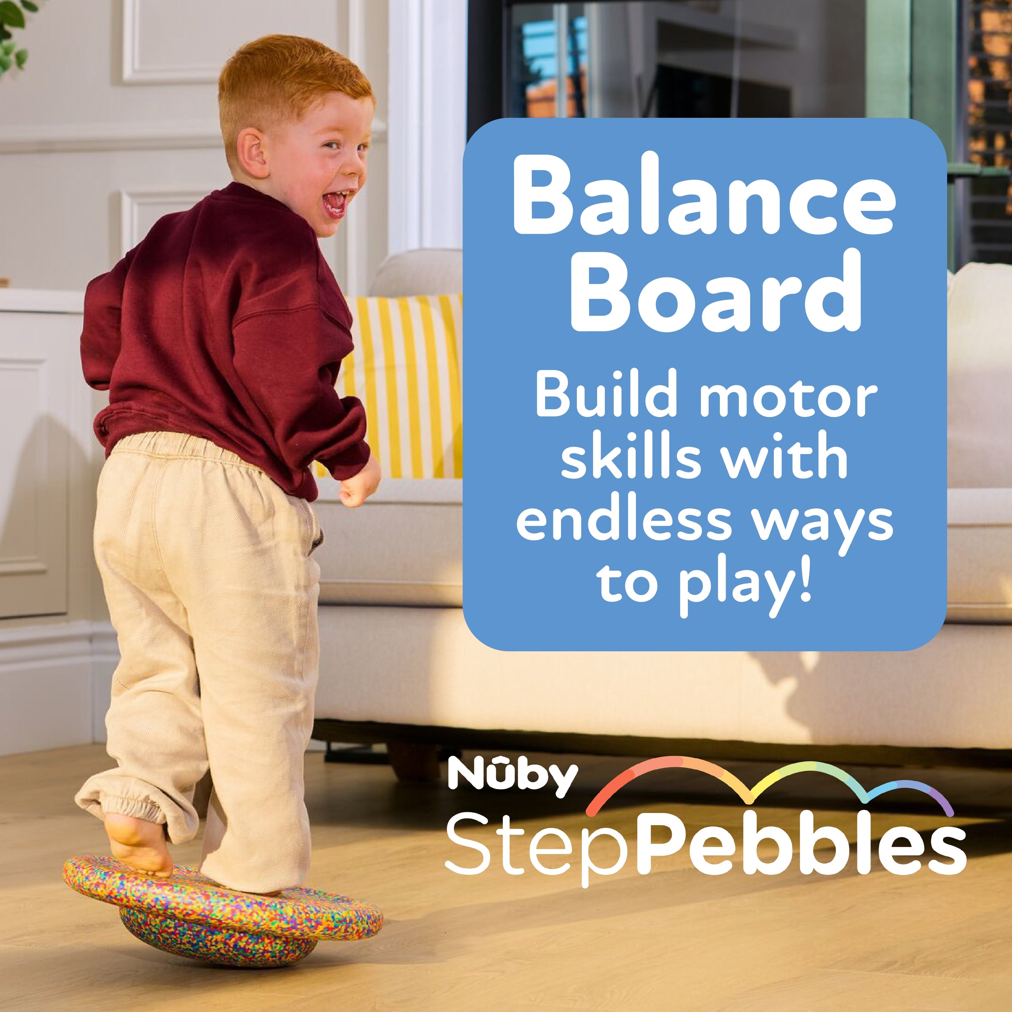 StepPebbles and FREE Balance Board | Primary (SNP8)