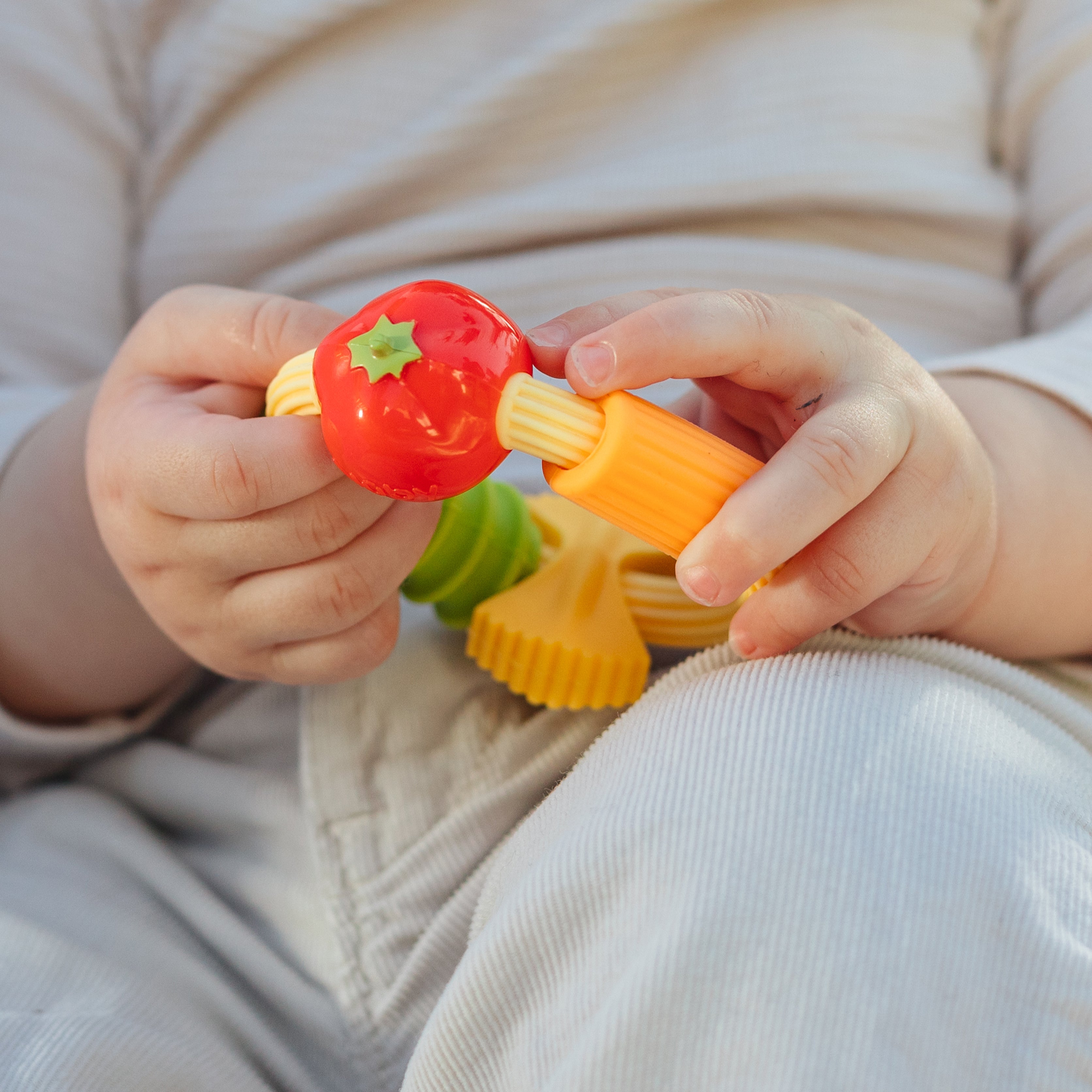 Pasta Silicone Teething Ring (YRTP)