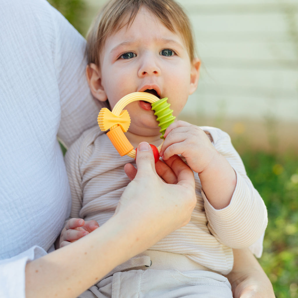 Pasta Silicone Teething Ring (YRTP)